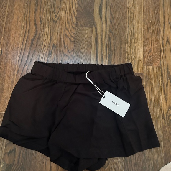 Mikoh Women's High Waist Black Shorts - Picture 1 of 2